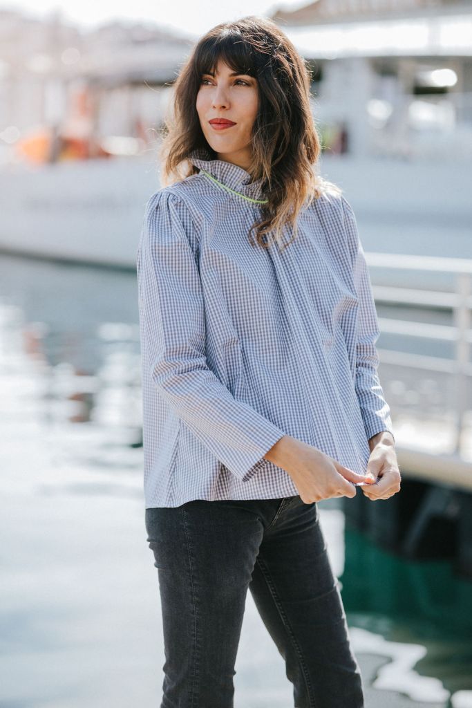 flore-vaillant-modéliste-marseille-blouse-sur-mesure-rayures